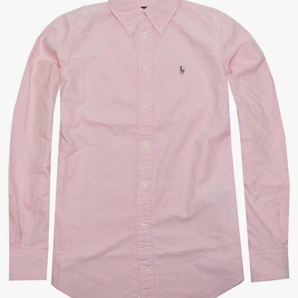 Ralph Lauren Pink Button Down Shirt - Picture 3 of 3
